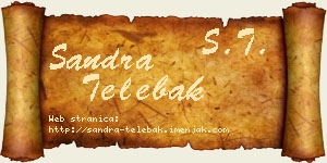 Sandra Telebak vizit kartica